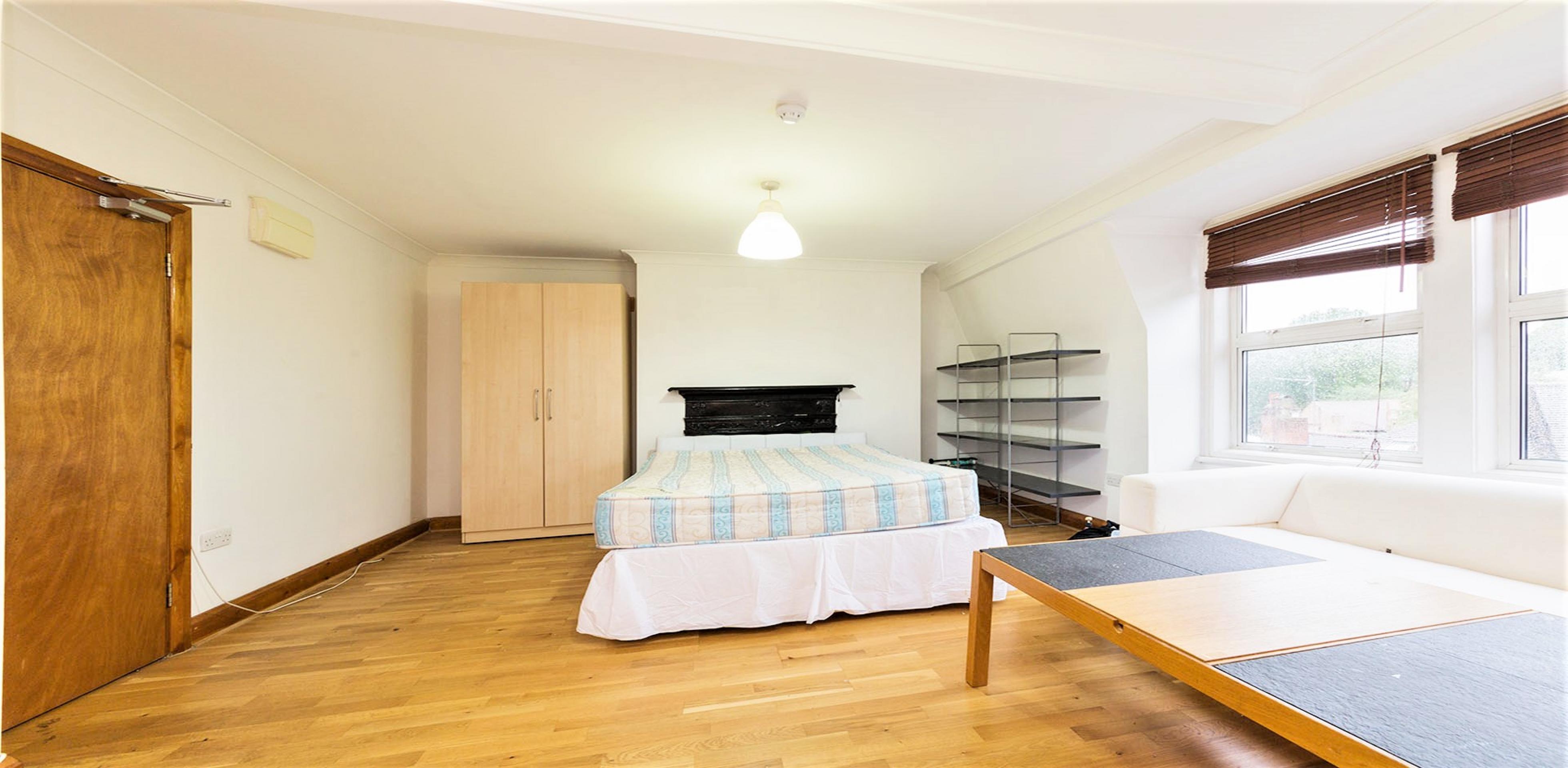 			INCLUSIVE OF  GAS, ELECTRICITY & WATER RATES, Studio Apartment, 1 bath, 1 reception Studio			 Glenmore Road, BELSIZE PARK NW3